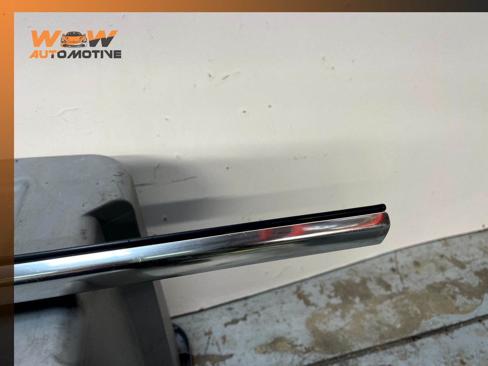 14-20 MASERATI GHIBLI FRONT LEFT DRIVER SIDE DOOR MOLDING TRIM PAIR SET OEM