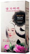Daeng Gi Meo Ri - K-Beauty Herbal Hair Color Dye For Gray Hair - (Dark Brown)