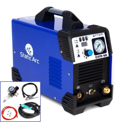 CUT 40 INVERTER AIR PLASMA CUTTER CONTACT ARC PT31 METAL CUTTING KIT 40A - Image 1 of 4