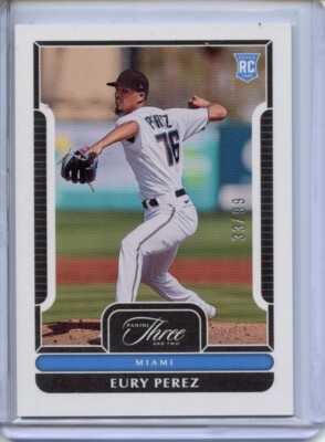 2023 Panini Three and Two - #46 Eury Perez /99 (RC)