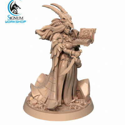 Brigit die junge Hexe - Hag - Signum Games - Fantasy Dungeons and Dragons Mini
