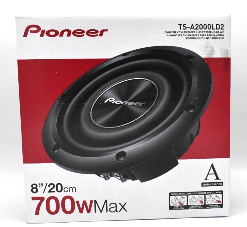 Pioneer 8 inch sub sales