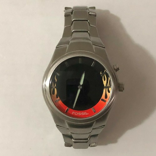 NEW VINTAGE FOSSIL MOVING FLAME 