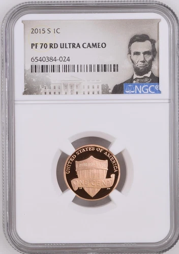 2015-S 1C LINCOLN SHIELD CENT NGC PF 70 RD ULTRA CAMEO TOP-POP RARITY R4 454/0