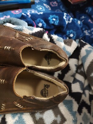 DR MARTENS Air Wair Mawgan Brown Leather Slip On Loafers  display picture 3