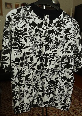 Damen Bluse BEKA moden, kurzarm,  Gr. 40, 50%Cotton, 50%Poly, sehr guter Zustand