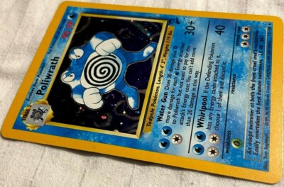 Pokemon Trading Card Game Base Set 2 Holo Rare Poliwrath #15 [Lightly Played]
