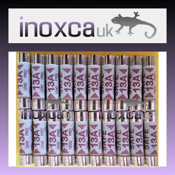 FUSIBLES 1A 2A 3A 5A 7A 10A 13A BS1362 13 AMP ENCHUFE CARTUCHO SUPERIOR FUSIBLE 220V 240V AC Foto 4 de 4