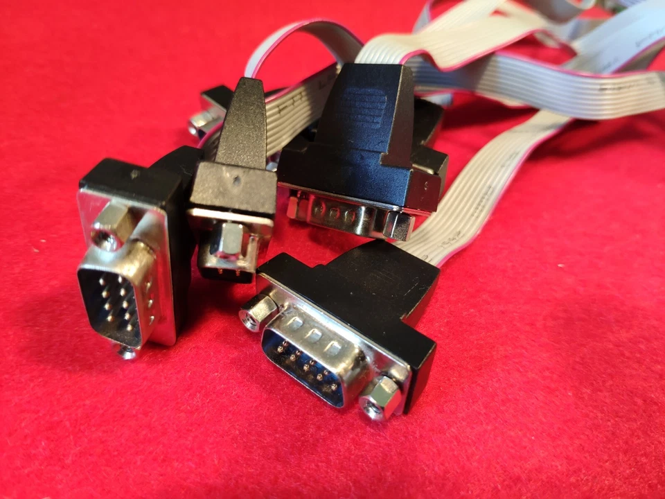 SCHEDA MINI PCI EXPRESS CON 6 PORTE SERIALI COMPUTER RS 232 PC RETRO WINDOWS DOS - Immagine 2 di 4