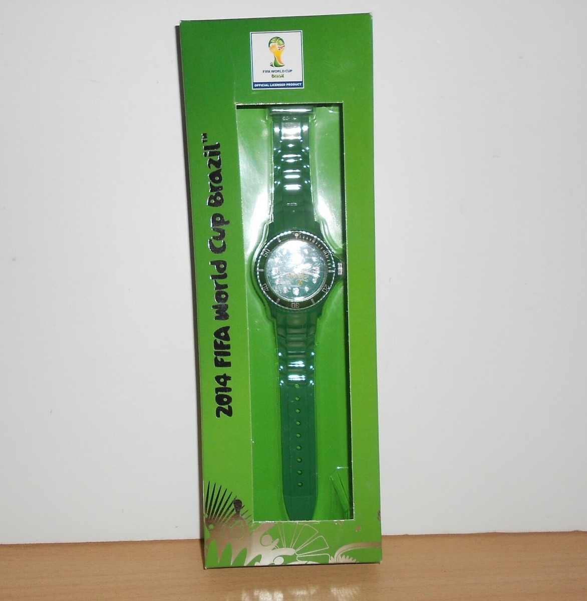 Official FIFA World Cup 2014 BRAZIL Green Supporters Sports