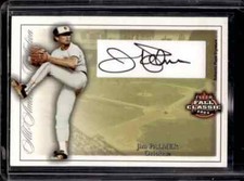 2003 Fleer Fall Classics Jim Palmer All American Blue Auto Autograph 063/100