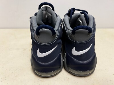 Size 2.5 (PS) - Nike Air More Uptempo Mid Cool Grey Midnight Navy