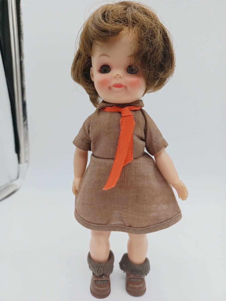 Vintage Effanbee 1965 Browne Doll. 8 1/2 Inches Tall. | eBay