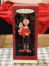 HALLMARK KEEPSAKE OLIVE OYL AND SWEET PEA ORNAMENT