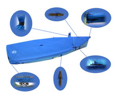 RS300 Dinghy Cover by Sail Register British Made