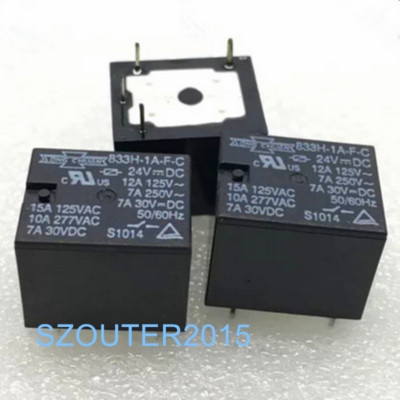 2PCS 833H-1A-F-C 12VDC RELAY DIP-4 833H-1A-F-C 12V NEW
