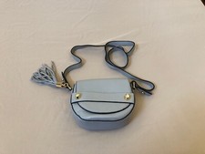 Milly Astor Grey Small Saddle Purse 324