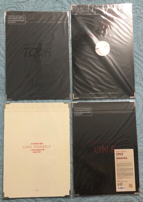 BTS Premium Photo - V (Set of 4, Unofficial) LYSY, MOTS TOUR, MOTS