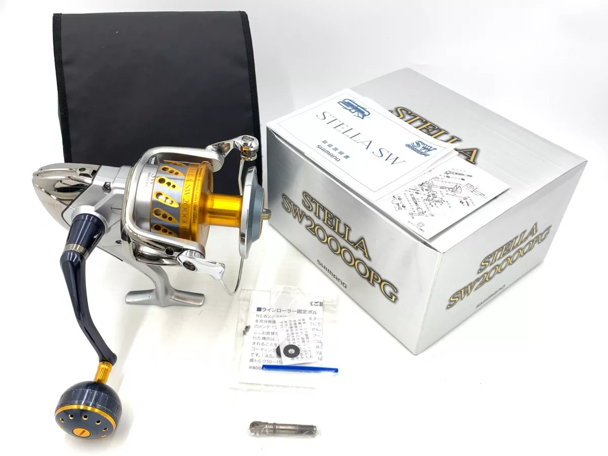 SHIMANO Stella SW 20000PG Spinning REEL Very Good FISHING