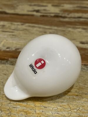 Oiva Toikka Glass Bird Puffball by Iittala Finland Finnish