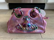 Vivienne Westwood -  Archive Orb Chain Handbag - Iridescent Pink