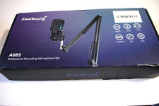 ZEALSOUND A68S PROFESSIONAL RECORDING MICROPHONE SET WHITE