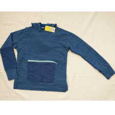 All in Motion Boys' Premium Fleece Hoodie size L 10/12 Color: Indigo