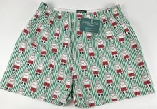 NWT Vintage Jake & Co Santa Boxer Shorts Mens L Christmas Classic Made In USA
