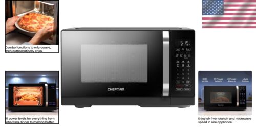 Effortless Cooking with Eco-Friendly Countertop Convection Microwave - 6 Presets - Picture 2 of 9