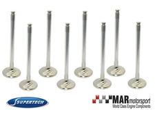 Supertech Sierra Cosworth YB Turbo +1mm Inconel Exhaust Valve Set of 8 **7mm**