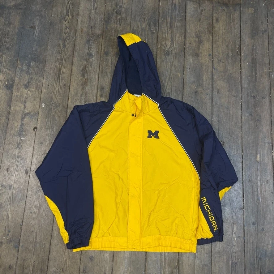 Michigan wolverines rain best sale jacket