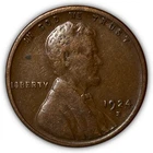 1924-S Lincoln Wheat Cent Extremely Fine XF Coin #9121