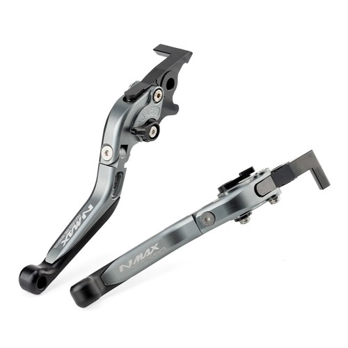 Folding Extendable Front Rear Brake Levers For YAMAHA N-MAX 155 2017-2022 - Picture 14 of 14