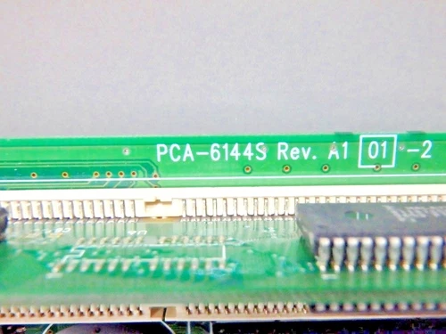 Placa madre de control industrial Advantech PCA-6144S Rev. 1 pieza B2 con CPU - Imagen 3 de 3