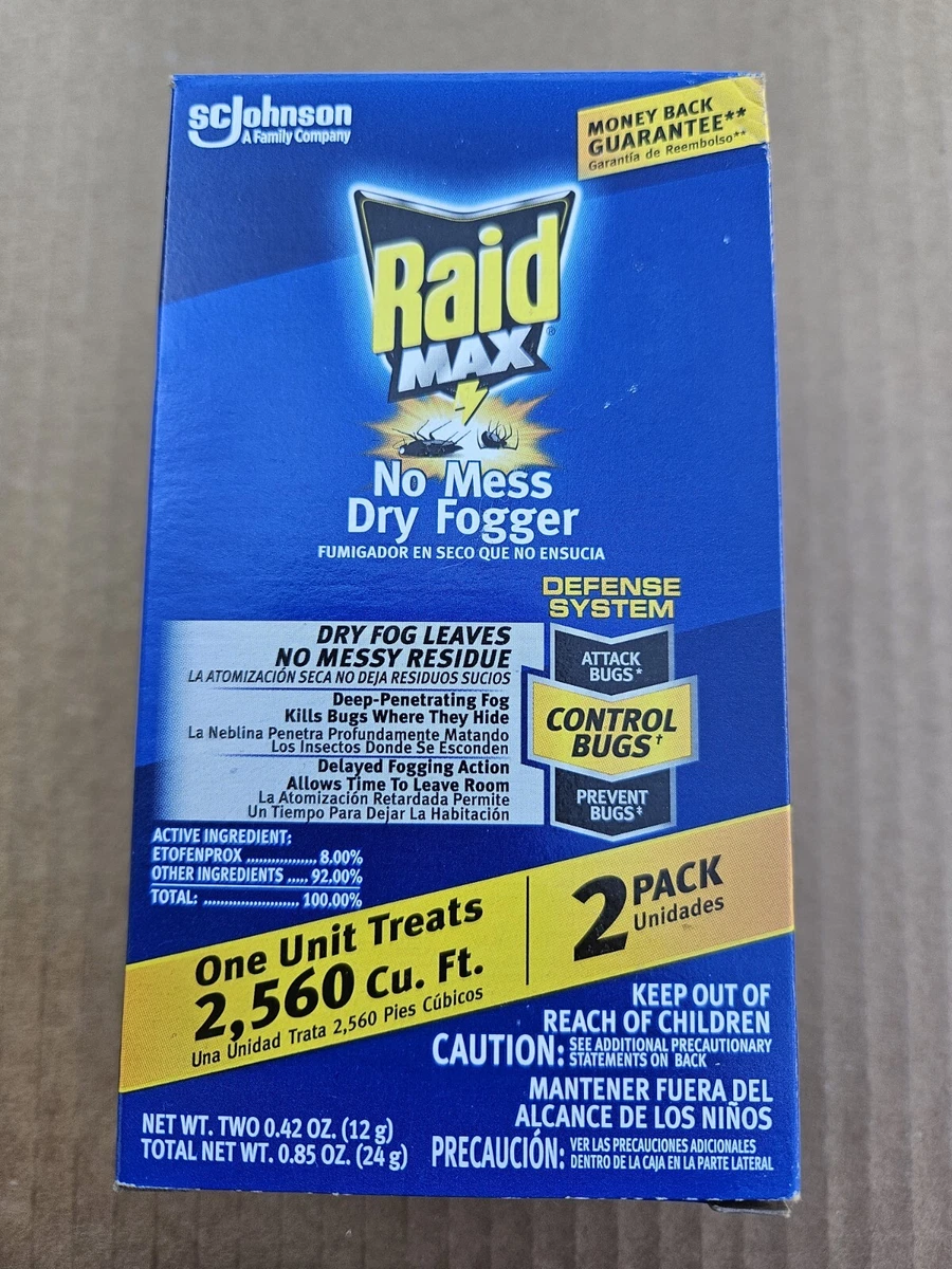 Raid Fumigator Fumigating Fogger, Ounces, Count, 57 OFF