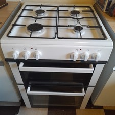 Bush Electric Fan Convection Gas Hob Cooker Oven Cooker