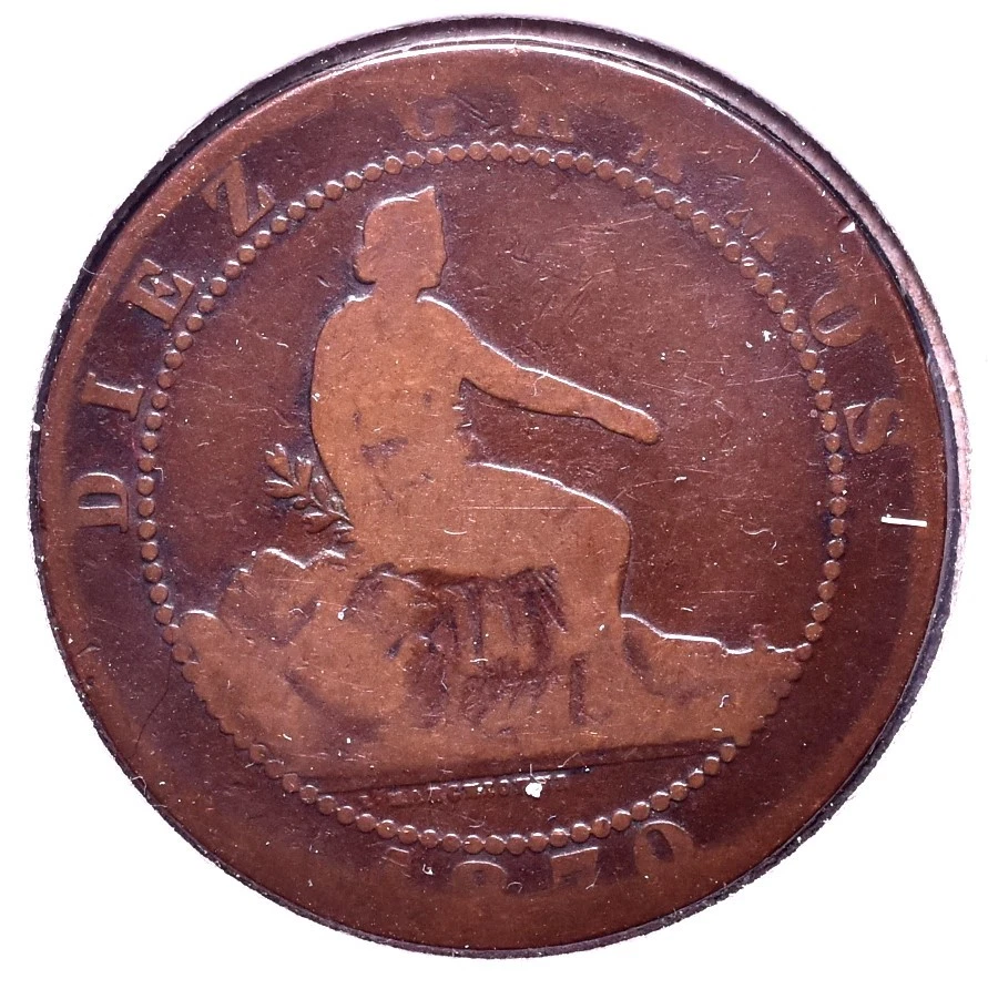 Copper 1870 Year Spanish Coins for sale | eBay
