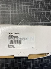 Moen Doux YB0208BL Pivoting Toilet Paper Holder In Matte Black