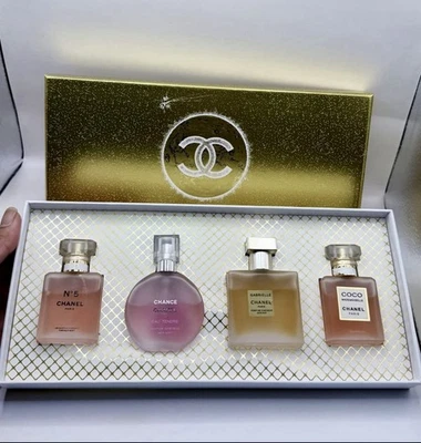 Chanel Miniature Fragrance Gift Set for Her – 4× Signature Scents