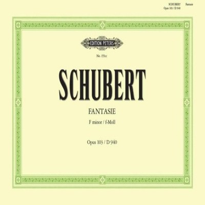 Fantasia in F minor Op. 103 (D940) for Piano Duet Edition Peters