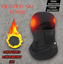 Heat Heated Ski Mask – Electric Thermal Balaclava for Men & Women