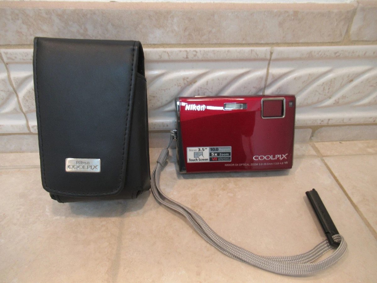 Nikon COOLPIX Red Digital Cameras for sale - eBay