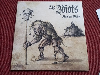 The Idiots - König der Idioten Vinyl LP ltd rot Massacre records 2023 Punk MINT