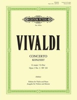 Violin Konzert G-Dur RV 310 FüR Violine Und Klavier, Streicher, Basso Continuo