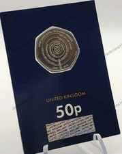 2021 ROYAL MINT JOHN LOGIE BAIRD BU 50p FIFTY PENCE COIN BUNC  UNCIRCULATED