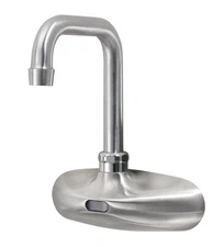 Krowne 16-670 Royal Series Wall Mount 4" OC Electronic Faucet - Satin Finish