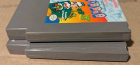 Dig Dug II +The Three Stooges NES Nintendo Video Game Cartridge LOT GD free shpg
