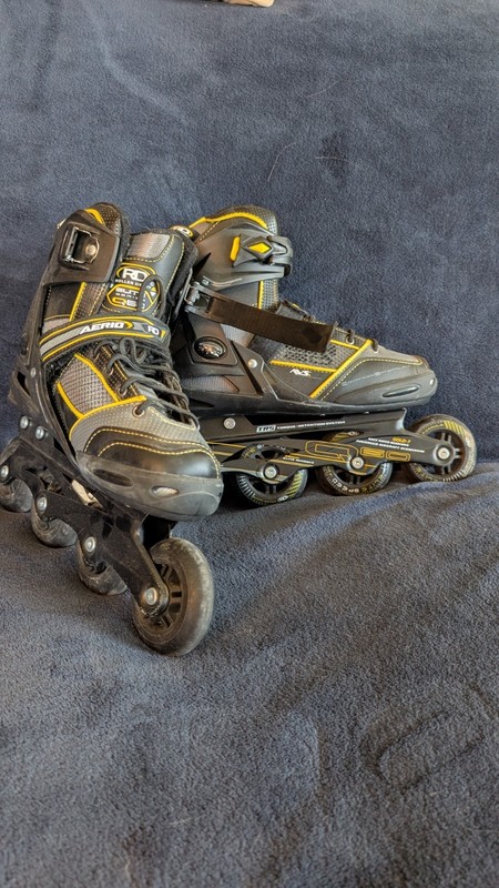 Roller Derby RD Aerio Elite Series Q60 Roller Blades Inline Skates- Size 7