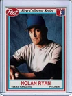 1990 Post First Collector Series Nolan Ryan #11 MLB HOF Texas Rangers