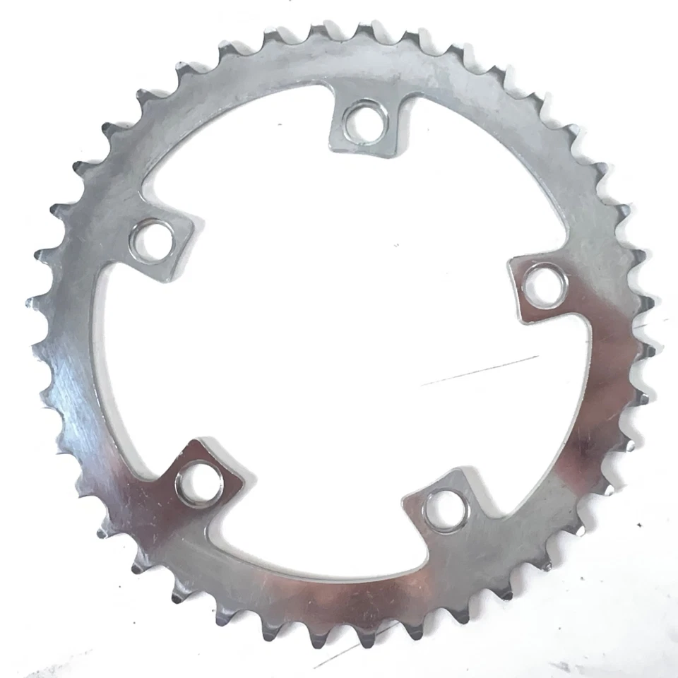 Sugino Vintage Steel Double Chainring Set 52/40t 110 BCD - Image 4 of 4